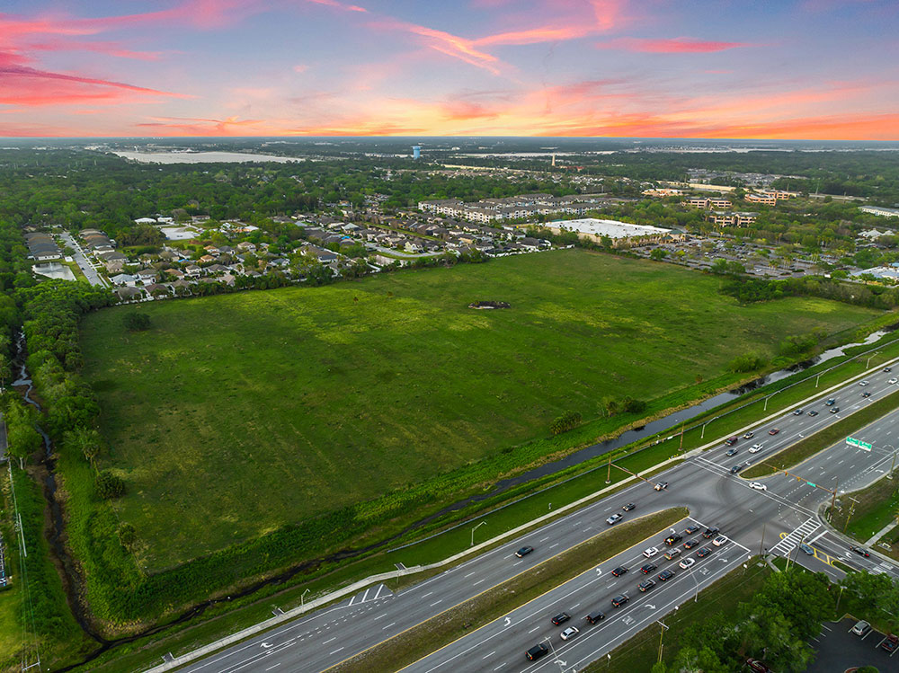 Music Center Site at Sunset